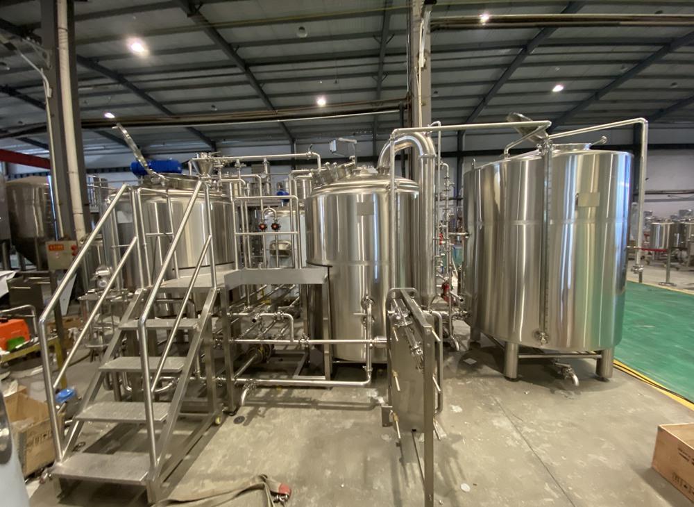 1200L brewery equipment made from Tiantai company for New Zealand Clients